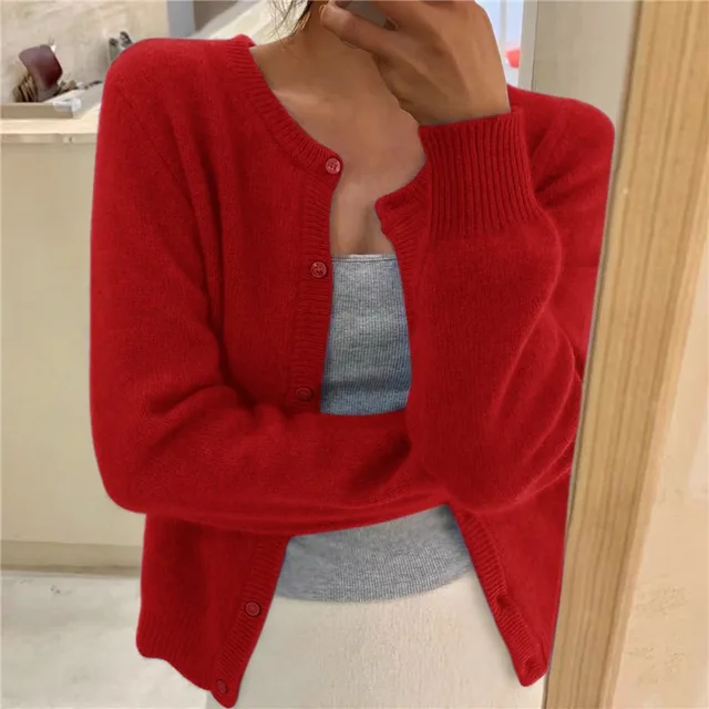 Sydney Cardigan for Women – Soft Knit Vest with Loose Cut & Timeless Elegance