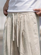 Liam Linen Pants for Men – Loose Summer Pants with Breathable Comfort & Durable Design