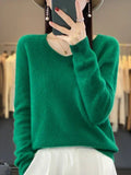 Lily Sweater for Women – Elegant Soft Blend Knit with Long Sleeves & Comfort