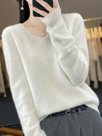 Lily Sweater for Women – Elegant Soft Blend Knit with Long Sleeves & Comfort