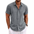 Joshua Polo for Men – Short Sleeves, Button Closure & Comfortable Cut for Everyday Wear