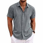 Joshua Polo for Men – Short Sleeves, Button Closure & Comfortable Cut for Everyday Wear