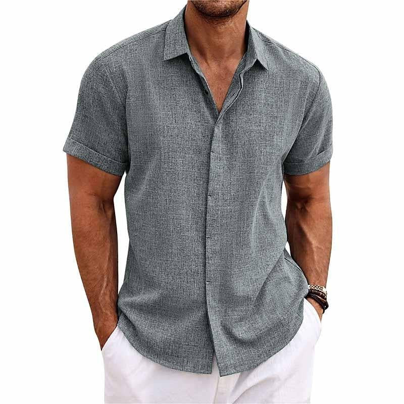 Joshua Polo for Men – Short Sleeves, Button Closure & Comfortable Cut for Everyday Wear