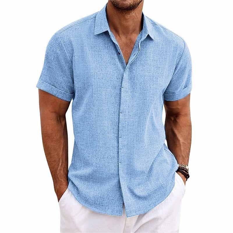 Joshua Polo for Men – Short Sleeves, Button Closure & Comfortable Cut for Everyday Wear