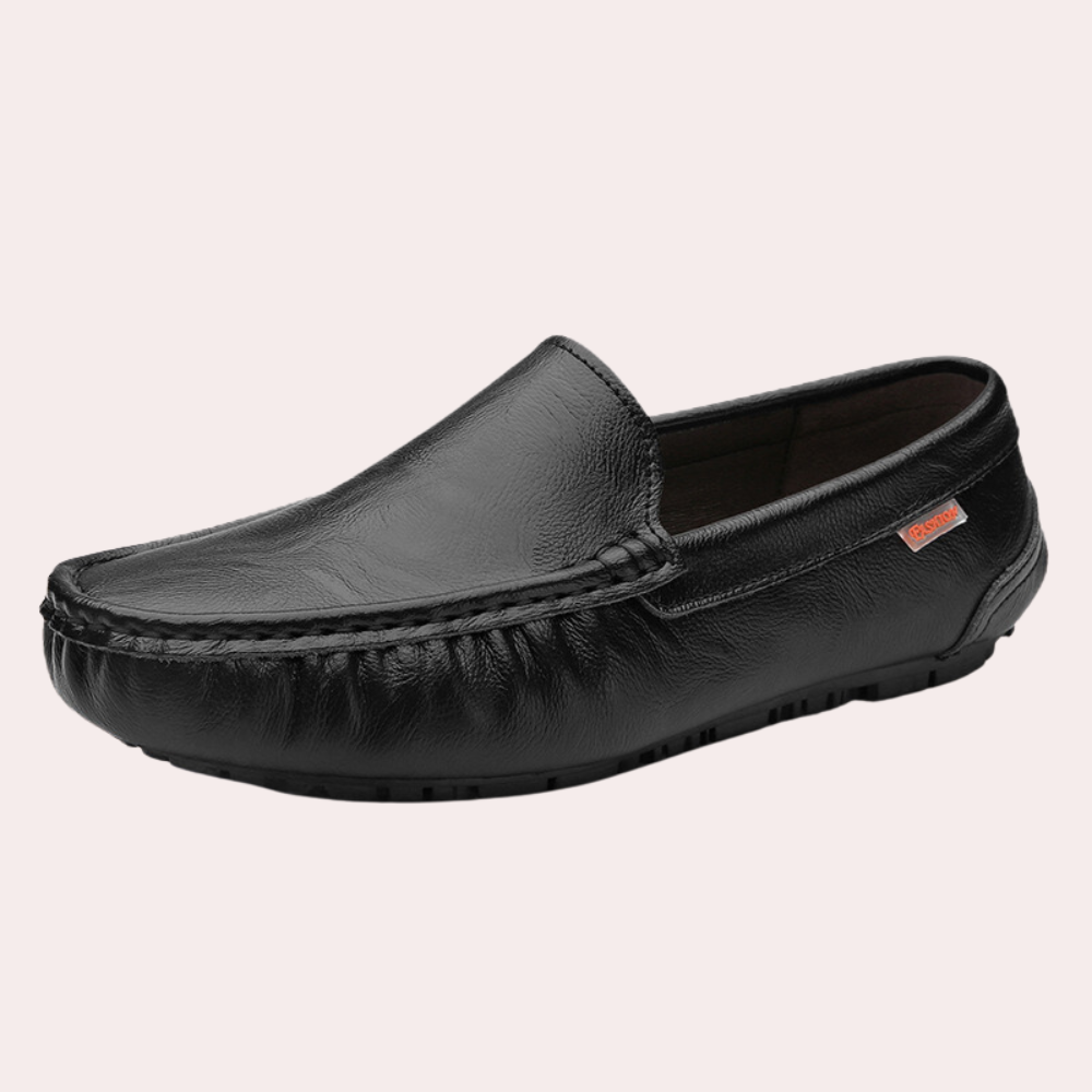 Emerson Leather Loafers for Men – Elegant Slip-On Shoes & Durable Comfort