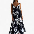 Daniela Summer Dress for Women – Sleeveless Floral Dress in Light Cotton for Sunny Days