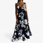 Daniela Summer Dress for Women – Sleeveless Floral Dress in Light Cotton for Sunny Days
