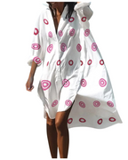 Naia Kimono Dress for Women – Long Flowy Boho Kaftan, Japanese & Moroccan Style Beach Cover-Up