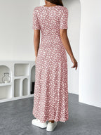 Florezia Long Dress for Women – Chic and Flowy Summer Floral Dress for Feminine Elegance