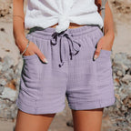 Ella Linen Shorts for Women – Airy Summer Shorts with High Waist & Comfortable Cut