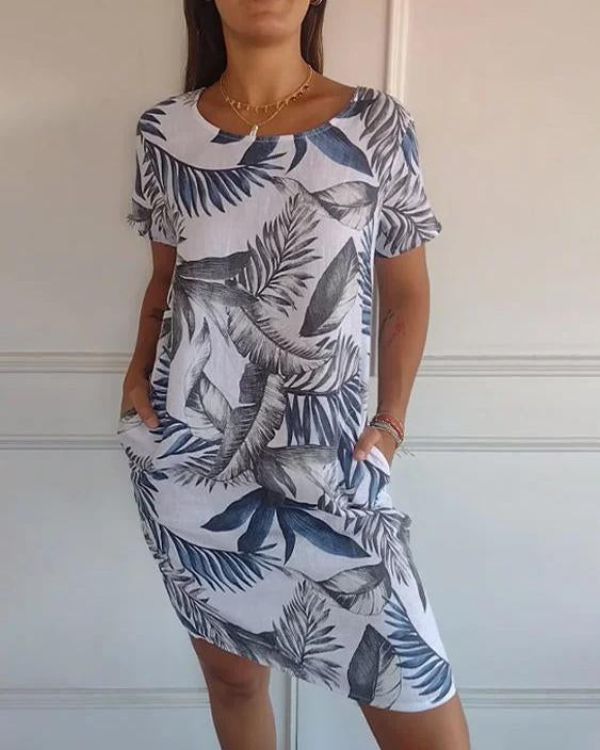 Azalea Summer Dress for Women – Light & Flattering in Cotton-Linen for Leisure & Travel