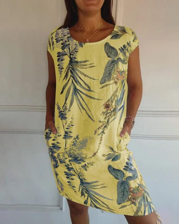 Azalea Summer Dress for Women – Light & Flattering in Cotton-Linen for Leisure & Travel