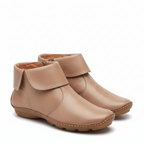 Leila Boots for Women – Waterproof Soft Leather Ankle Boots with Non-Slip Sole