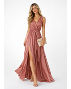 Lunesia Evening Dress for Women – Long Chic Sleeveless & Flowy Dress for Elegant Events