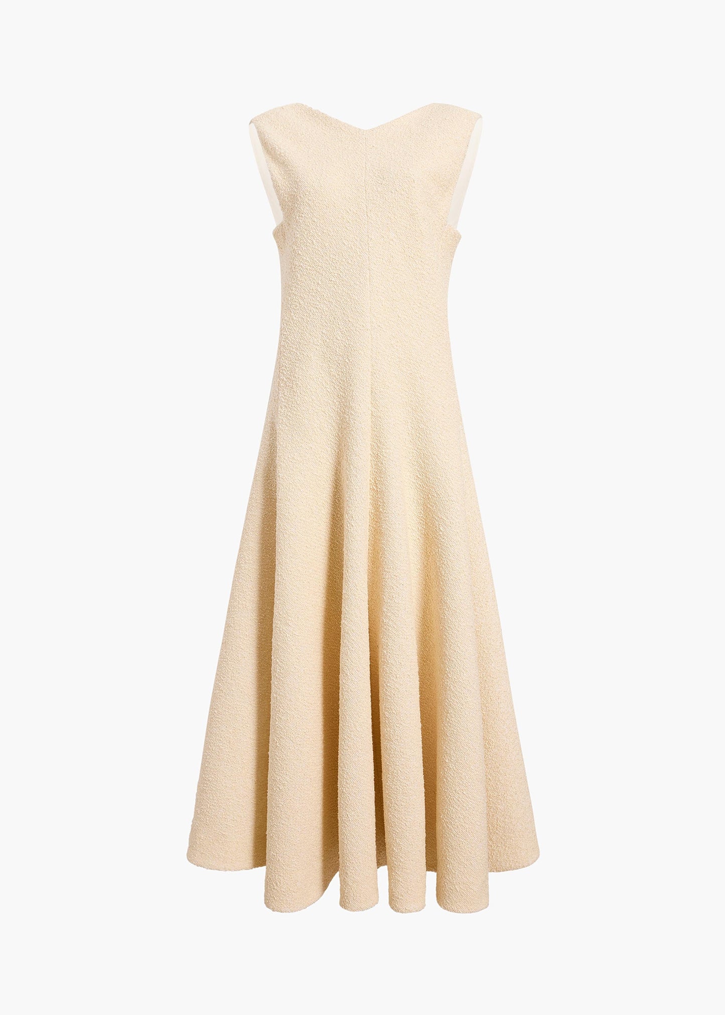 Mellie Dress in Natural Boucle