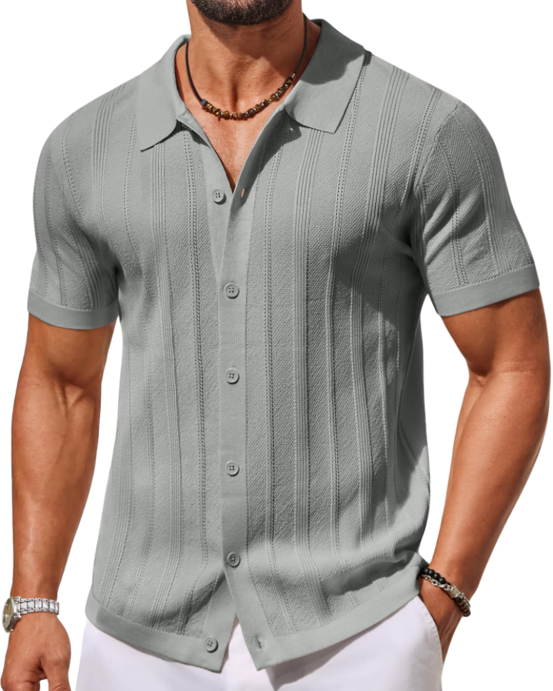 Alex Polo for Men – Short-Sleeve Knit Shirt, Casual & Breathable Summer Style
