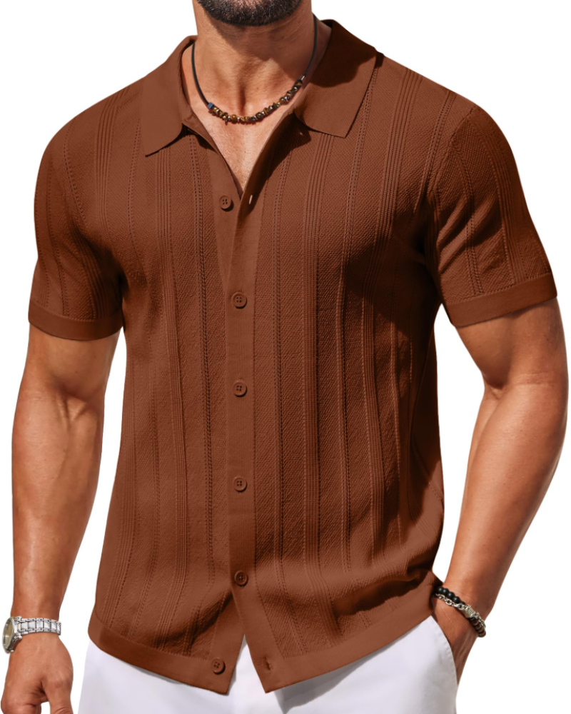Alex Polo for Men – Short-Sleeve Knit Shirt, Casual & Breathable Summer Style