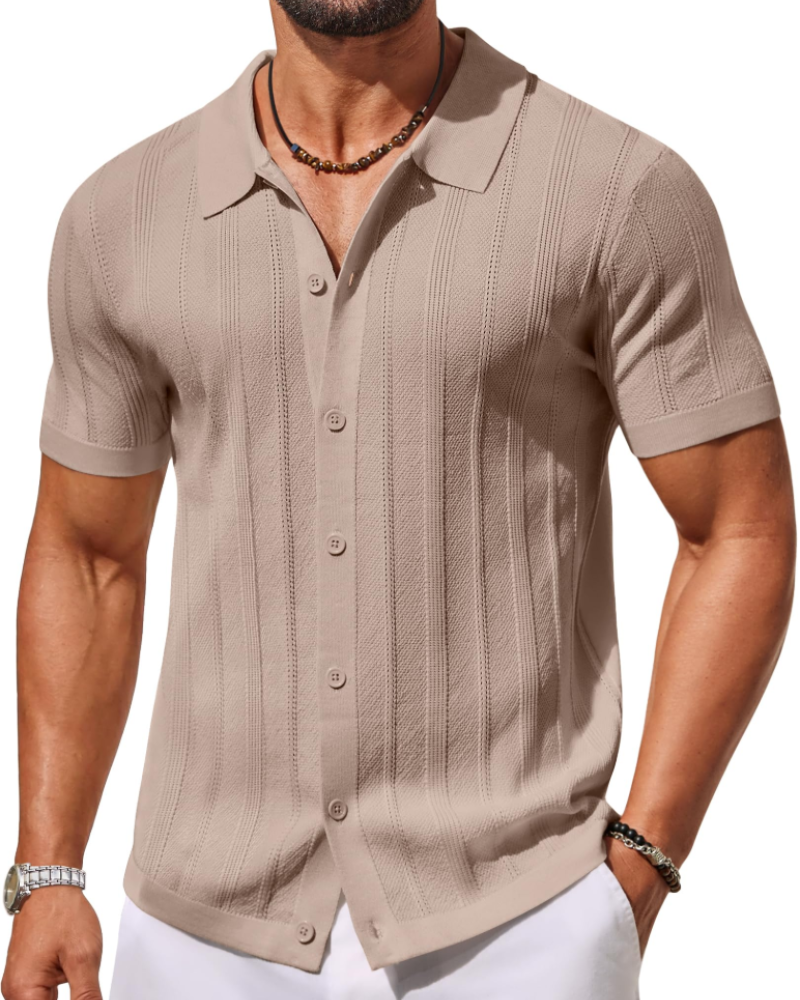 Alex Polo for Men – Short-Sleeve Knit Shirt, Casual & Breathable Summer Style