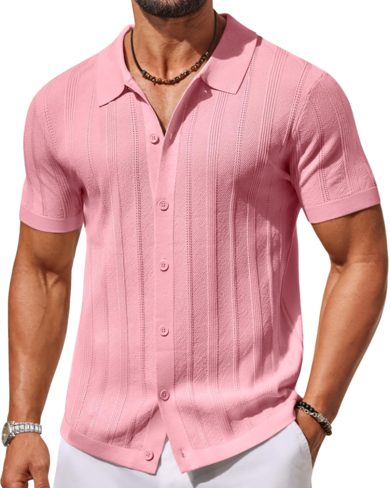 Alex Polo for Men – Short-Sleeve Knit Shirt, Casual & Breathable Summer Style