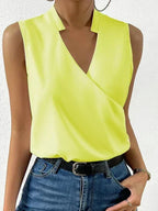 Aurore Tank Top for Women – Soft V-Neck, Light and Comfortable Cut