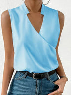 Aurore Tank Top for Women – Soft V-Neck, Light and Comfortable Cut