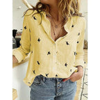 Bianna Oversized Blouse for Women – Loose Casual Cut with V-Neck for Work or Everyday Wear