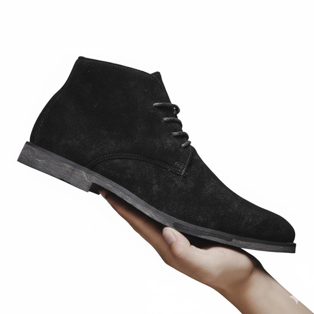 Noah Desert Boots for Men – Comfortable Suede Shoes with Non-Slip Sole