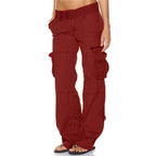 Ainsley Black Cargo Pants – Cotton, Casual & Functional Style for Women