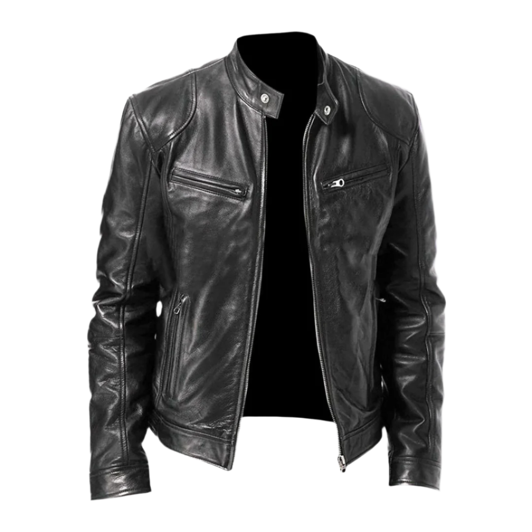 David Leather Jacket for Men – Elegant and Durable Jacket in Modern Comfortable Style