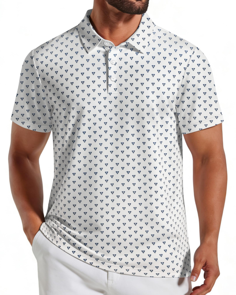 Nicolas Polo for Men – Quick-Dry Golf Polo, Stretch, Breathable & UPF30+