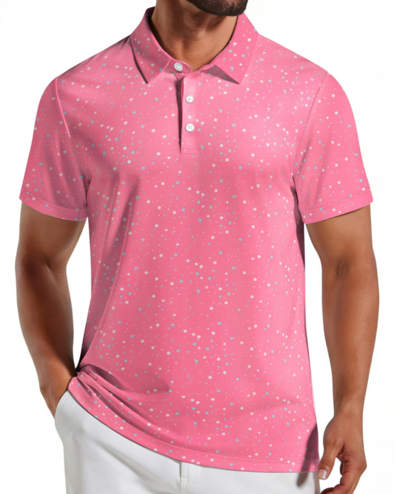 Nicolas Polo for Men – Quick-Dry Golf Polo, Stretch, Breathable & UPF30+