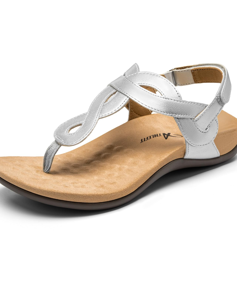 Sienna Sandals for Women – Flip Flops with Arch Support & Adjustable T-Strap