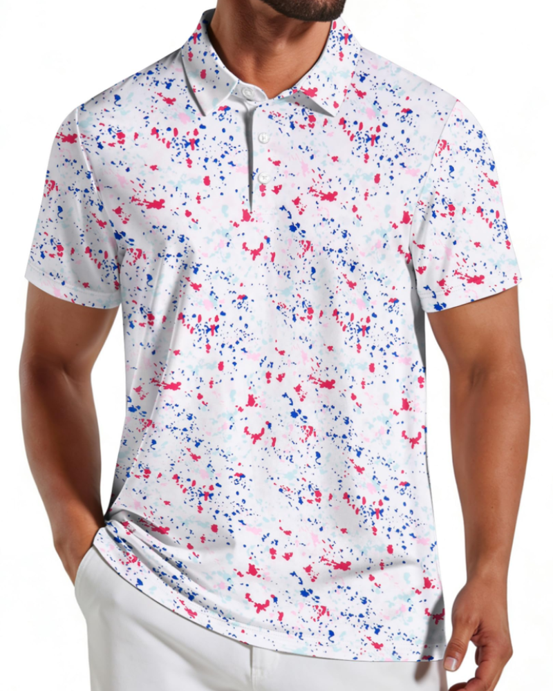 Nicolas Polo for Men – Quick-Dry Golf Polo, Stretch, Breathable & UPF30+