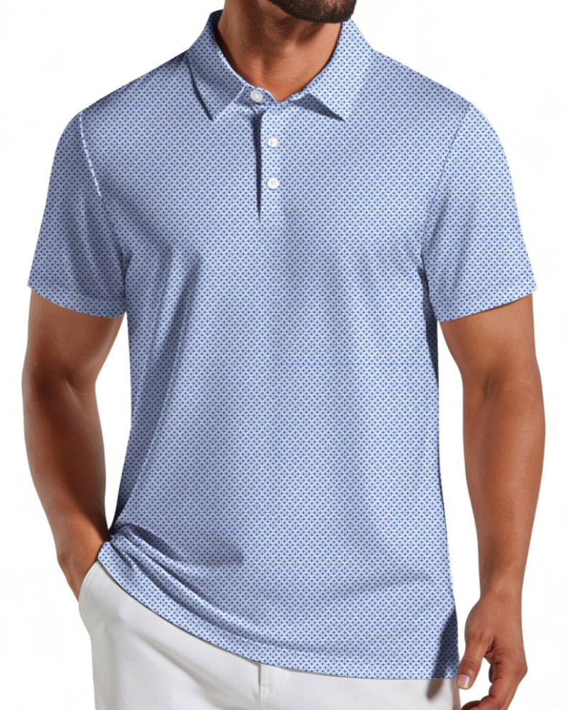 Nicolas Polo for Men – Quick-Dry Golf Polo, Stretch, Breathable & UPF30+