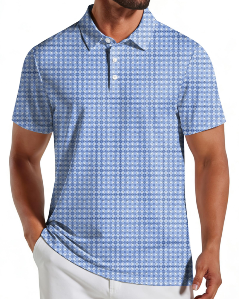 Nicolas Polo for Men – Quick-Dry Golf Polo, Stretch, Breathable & UPF30+