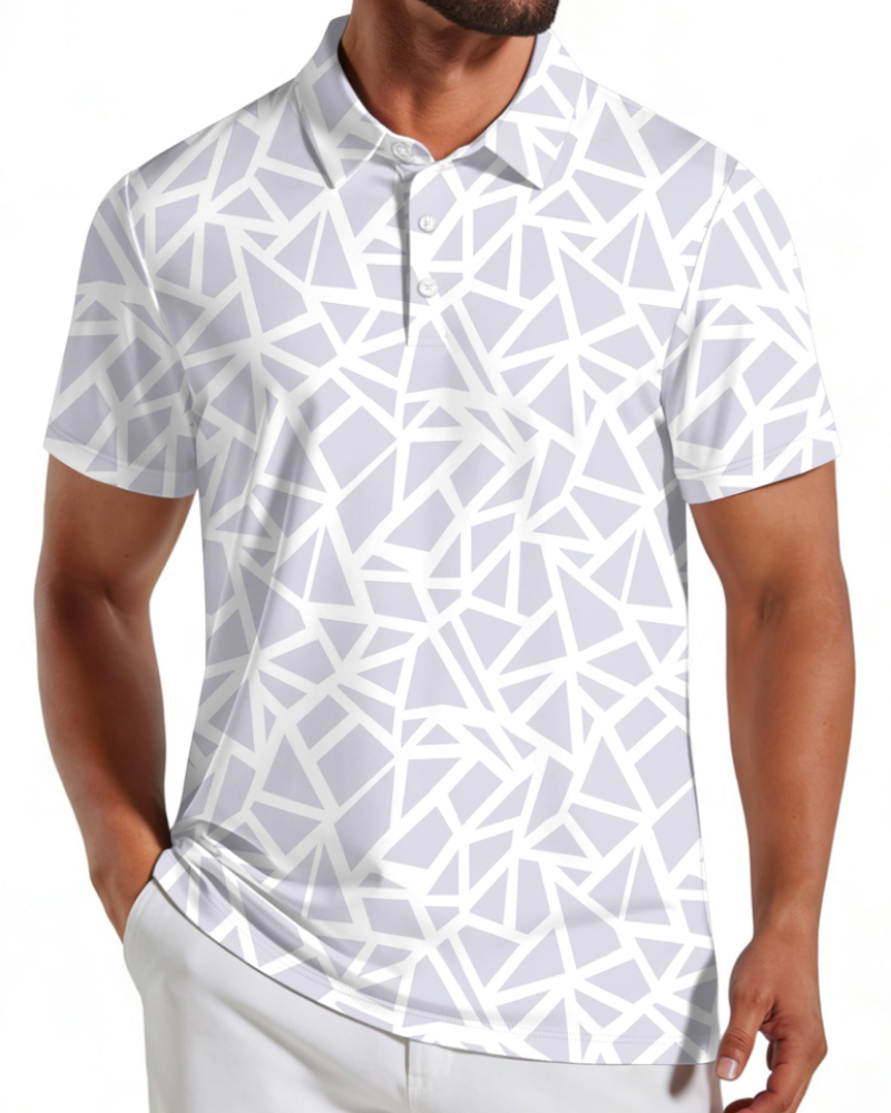 Nicolas Polo for Men – Quick-Dry Golf Polo, Stretch, Breathable & UPF30+