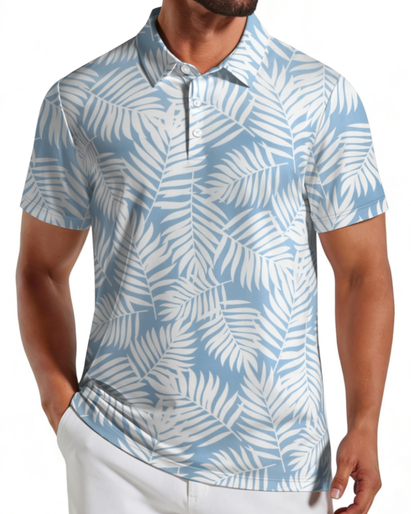 Nicolas Polo for Men – Quick-Dry Golf Polo, Stretch, Breathable & UPF30+