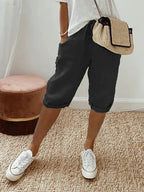 Kassandra Light Pants for Women – Flowy High-Waist Pants with Airy Comfortable Cut