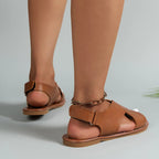 Charley Leather Sandals for Women – Elegant & Comfortable for Chic Summer and Everyday Outfits