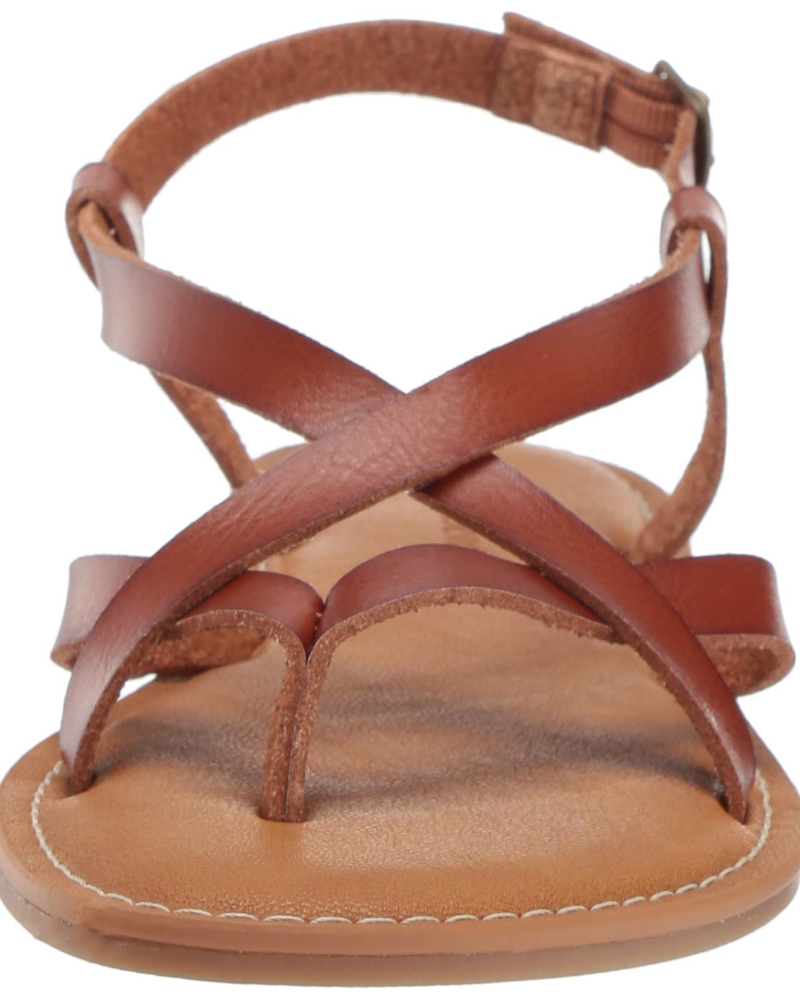 Mella Sandals for Women – Strappy Toe-Post Sandals with Adjustable Ankle Strap, Chic Summer