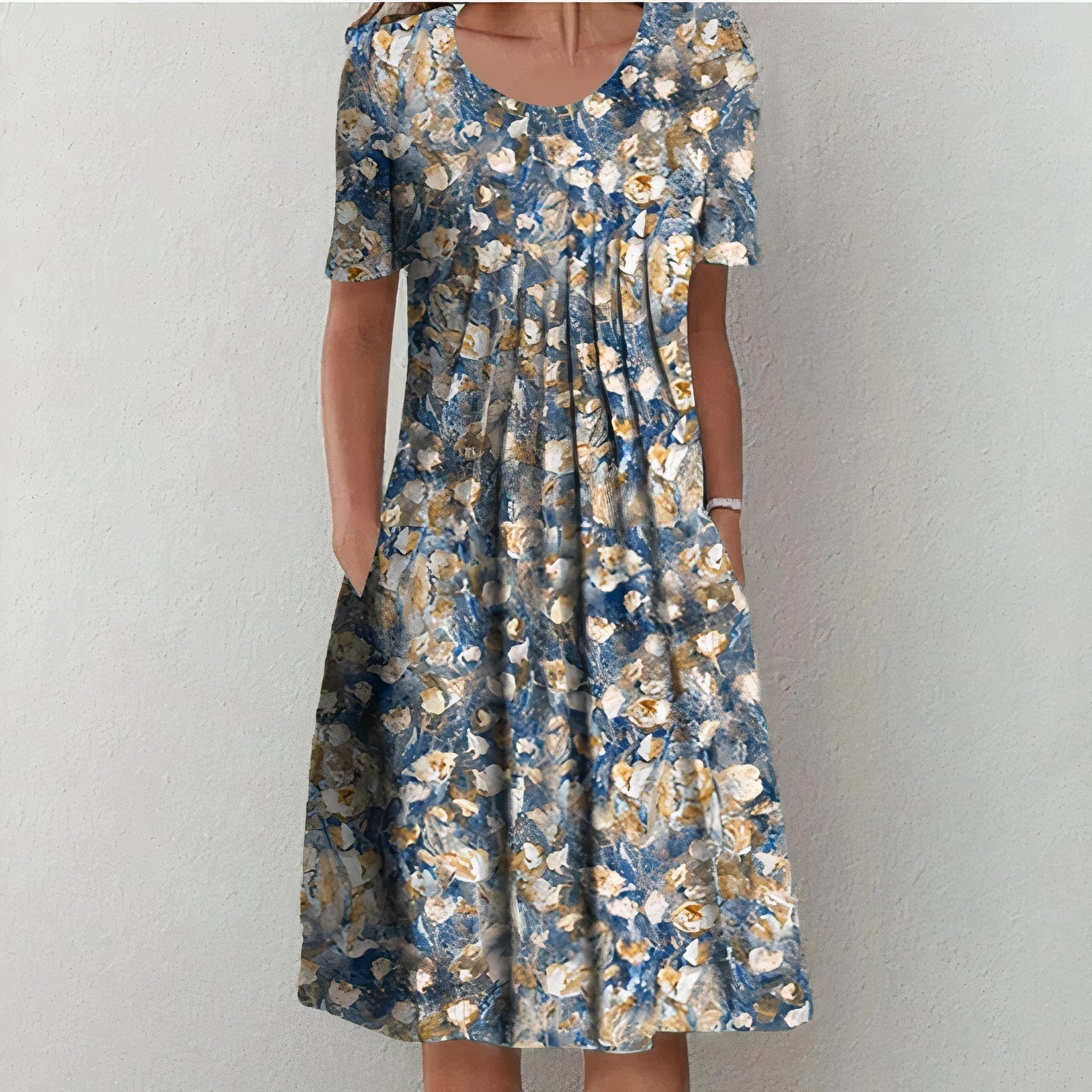Ulla Summer Dress for Women – Elegant Cotton Dress with Breathable Comfort & Timeless Design