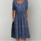 Ulla Summer Dress for Women – Elegant Cotton Dress with Breathable Comfort & Timeless Design
