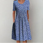 Ulla Summer Dress for Women – Elegant Cotton Dress with Breathable Comfort & Timeless Design