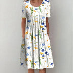 Ulla Summer Dress for Women – Elegant Cotton Dress with Breathable Comfort & Timeless Design