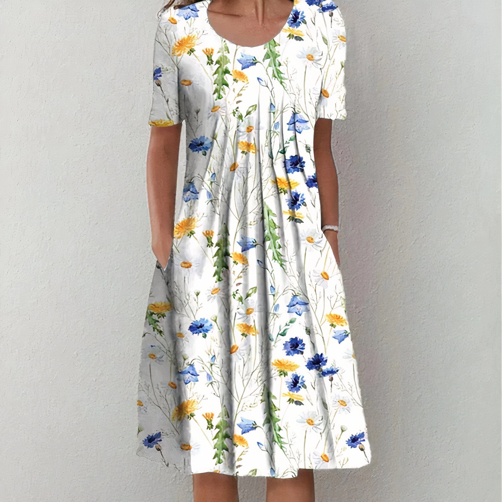 Ulla Summer Dress for Women – Elegant Cotton Dress with Breathable Comfort & Timeless Design