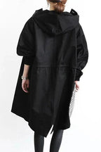 Elizabeth Raincoat for Women – Urban Waterproof Coat with Oversized Breathable Hood