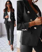 Elena Suit for Women – Modern Set with Elegant Blazer & Chic Tailored Pants
