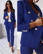 Elena Suit for Women – Modern Set with Elegant Blazer & Chic Tailored Pants
