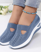 Lucresia Slip-On Sneakers for Women – Platform Sole Shoes, Breathable & Comfortable