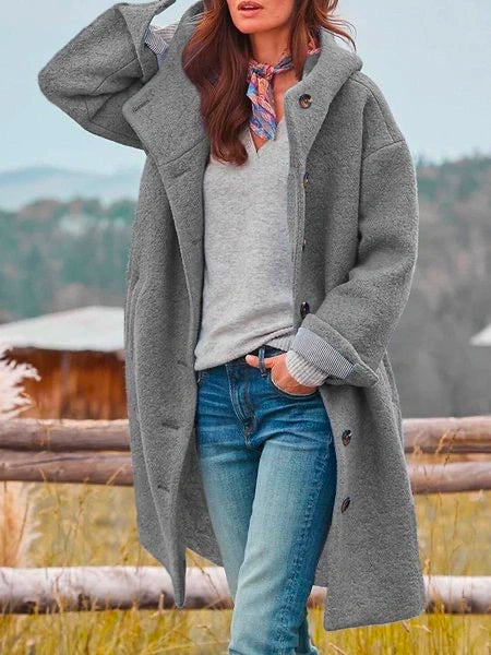 Audrey Soft Wool Coat for Women – Elegant, Warm & Versatile for Winter